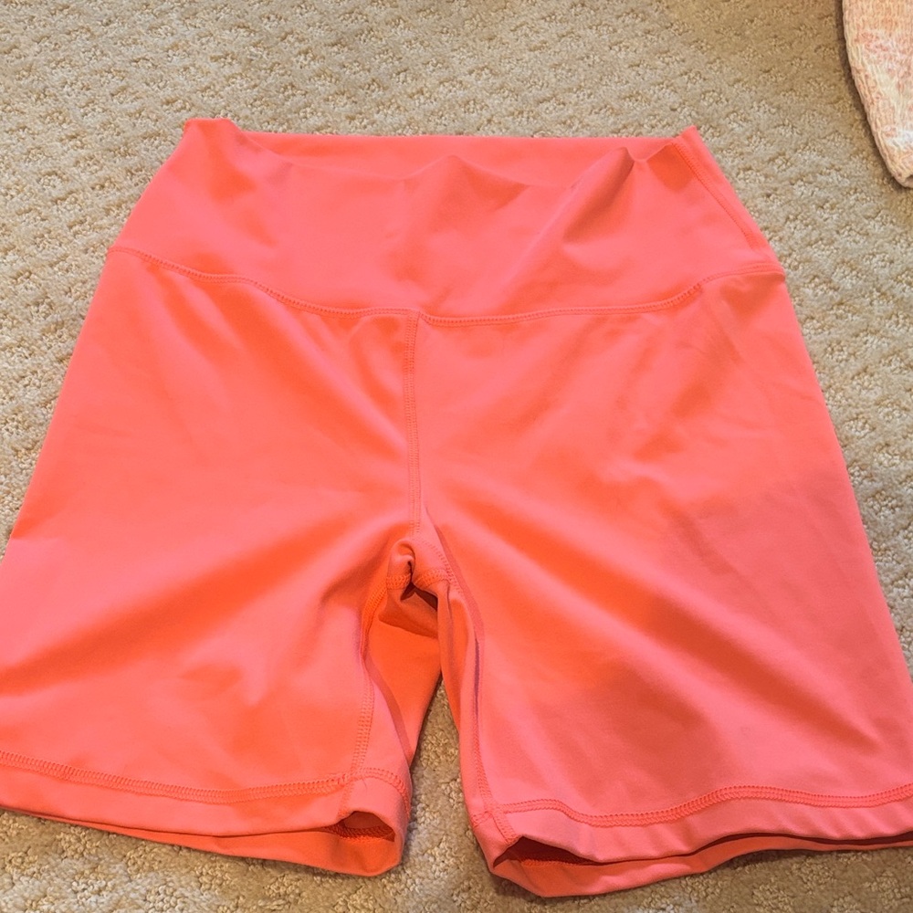 Yogalicious Coral Bike Shorts